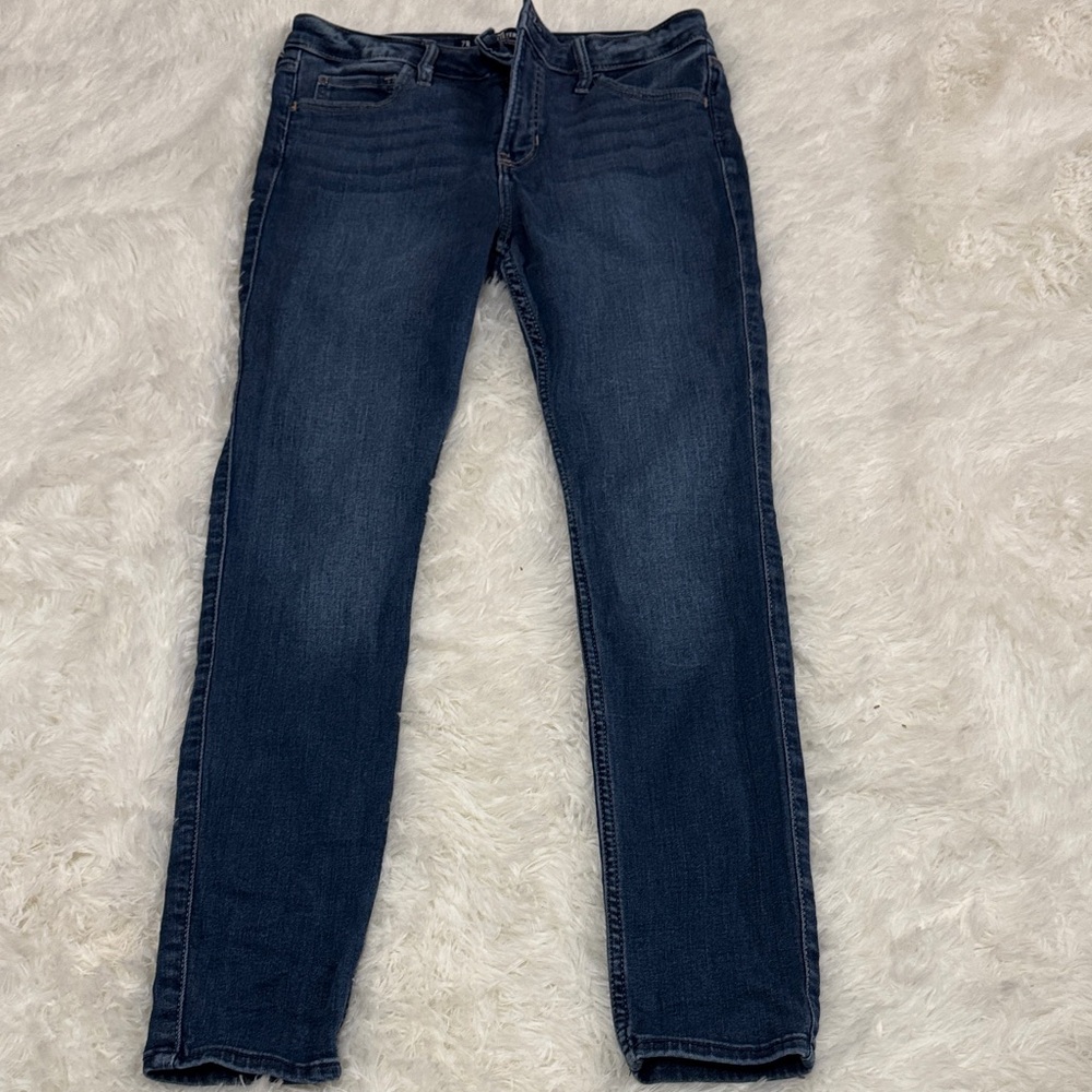 Hollister Dark Blue Women's Skinny Jeans